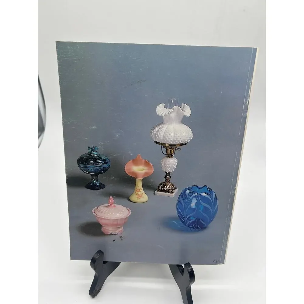Lot 3 Vintage Glass Collector Books Fenton 1989 Victorian Pattern Glass Heacock